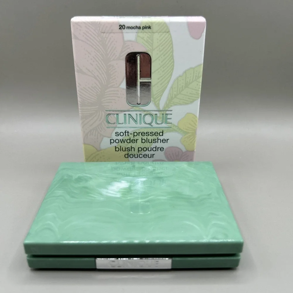 Clinique Soft Pressed Powder Blusher 20 Mocha Pink.26oz Blush NEW